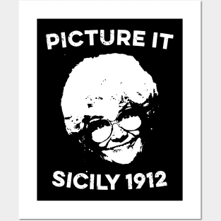 Picture it sicily 1912 - Golden Girls Posters and Art